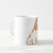 Cocker spaniel Delight � Süße Tier Art Kaffeetasse (Vorderseite Links)