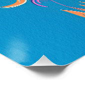 Cocker Spaniel Dog 002 - Bruno Pokopen Poster (Ecke)