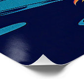 Cocker Spaniel Dog 003 - Bruno Pokopen Poster (Ecke)