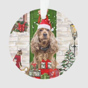 Cocker Spaniel Dog Christmas Ornament
