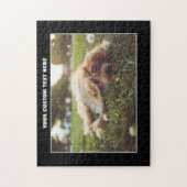 Cocker Spaniel Dog Custom Jigsaw Puzzle (Vertikal)