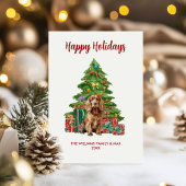 Cocker Spaniel Dog Familie Weihnachten