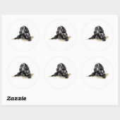 Cocker Spaniel Dog Lover Sticker (Blatt)