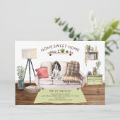 Cocker Spaniel Dog Moving Ankündigung (Stehend Vorderseite)