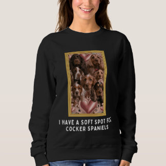 Cocker Spaniel Dog Owner - Vintag lustig Sweatshirt