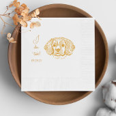 Cocker Spaniel Dog Personalisiert I Doo Too Serviette