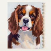 Cocker Spaniel | Dog Pet Painting Planer (Rückseite)