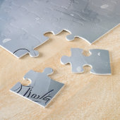 Cocker Spaniel Dog Riding Motorrad Weihnachten Puzzle (Seite)