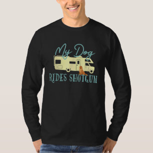Cocker Spaniel Dog Rv Funny Camping Motorhome Cla T-Shirt