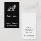 Cocker Spaniel Dog Visitenkarte (Vorne/Hinten)