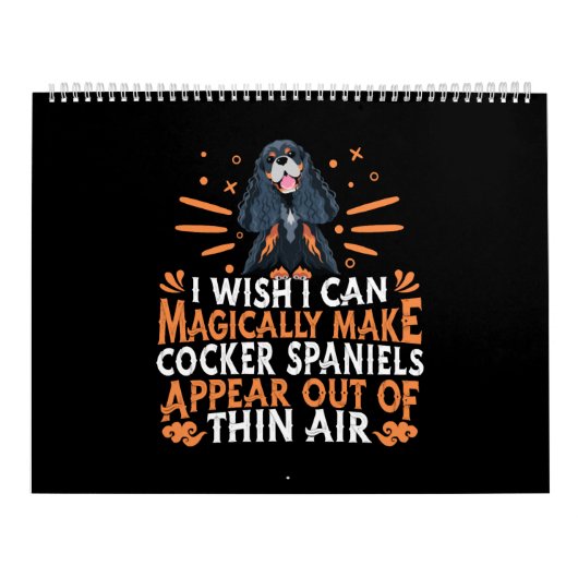 Cocker Spaniel Dogs Kalender (Titelbild)