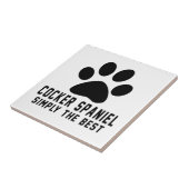 Cocker spaniel einfach das Beste Fliese (Seite)