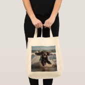Cocker Spaniel Elegant Grocero Tragetasche (Vorderseite (Produkt))