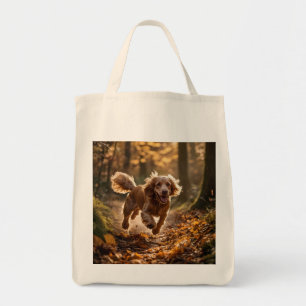 Cocker Spaniel Elegant Grocero Tragetasche