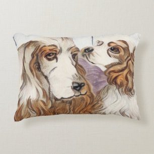 Cocker Spaniel Family Dekokissen