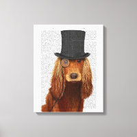 Cocker Spaniel, Festhund und Hut
