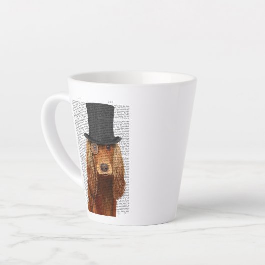 Cocker Spaniel, Festhund und Hut Milchtasse (Linke Ecke)