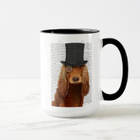 Cocker Spaniel, Festhund und Hut