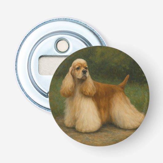 Cocker Spaniel Flaschenöffner (Vorderseite)