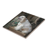 Cocker spaniel fliese (Seite)