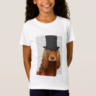 Cocker Spaniel, formales Hund und Hut T-Shirt