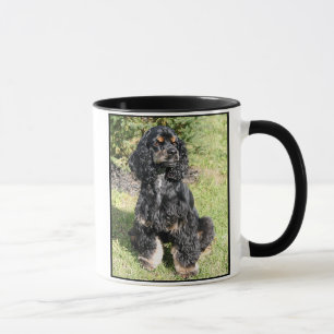 Cocker Spaniel Foto auf Keramik Tasse