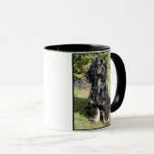 Cocker Spaniel Foto auf Keramik Tasse (VorderseiteRechts)