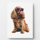 Cocker Spaniel Fotoplatte (Vorderseite)