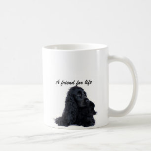 Cocker spaniel-Freundschaft Kaffeetasse