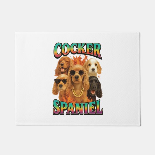 Cocker Spaniel Fußmatte (Vorderseite)