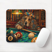 Cocker Spaniel, geometrisches Mosaik Mousepad (Mit Mouse)