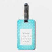 Cocker Spaniel Gepäckmarken Gepäckanhänger (Rückseite vertikal)