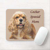 Cocker spaniel gerade entzückendes Mousepad (Mit Mouse)