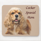 Cocker spaniel gerade entzückendes Mousepad (Vorne)