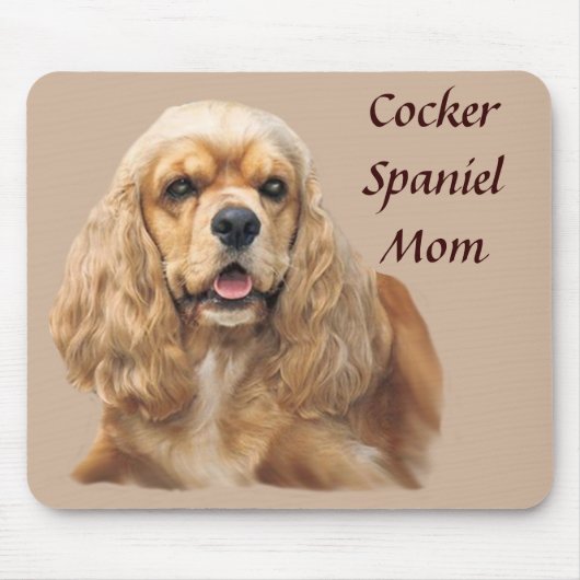Cocker spaniel gerade entzückendes Mousepad (Vorne)