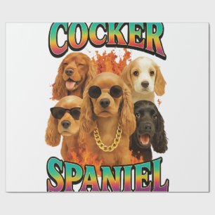Cocker Spaniel Geschenkpapier