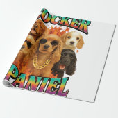Cocker Spaniel Geschenkpapier (Ungerollt)