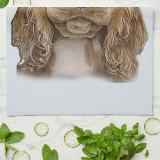 Cocker Spaniel Geschirrtuch (Gefaltet)