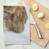 Cocker Spaniel Geschirrtuch (Viertel Falte)