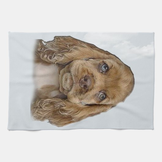 Cocker Spaniel Geschirrtuch (Horizontal)
