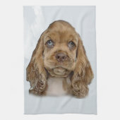 Cocker Spaniel Geschirrtuch (Vertikal)