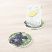 Cocker spaniel getränkeuntersetzer (Seite)