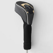 Cocker Spaniel Golf Headcover (angewinkelt)