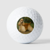 Cocker Spaniel Golfball (Vorderseite)