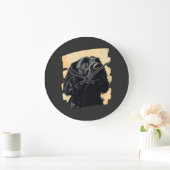 Cocker Spaniel Große Wanduhr (Zuhause)