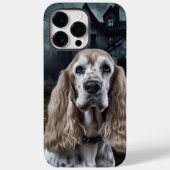 Cocker Spaniel Halloween Beängstigend Case-Mate iPhone Hülle (Rückseite)