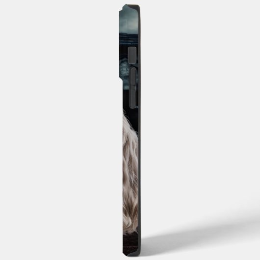 Cocker Spaniel Halloween Beängstigend Case-Mate iPhone Hülle (Rückseite / Links)