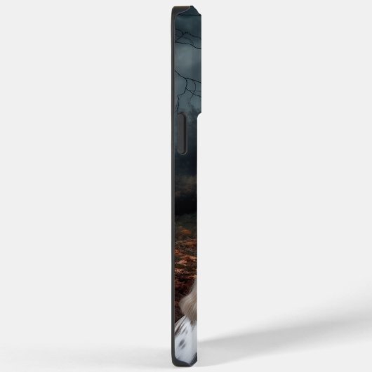 Cocker Spaniel Halloween Beängstigend Case-Mate iPhone Hülle (Rückseite / Rechts)