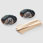 Cocker Spaniel Halloween Beängstigend Fächer (Non-assembled)