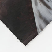 Cocker Spaniel Halloween Beängstigend Fleecedecke (Ecke)